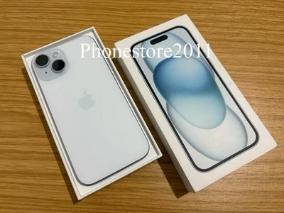 Apple iPhone 15 128GB Blue  5G 6.1” Unlocked -Apple Warranty Feb 2026- 100% BH - Image 1 of 4