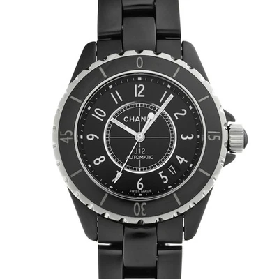 CHANEL J12 38Mm H0685 Black Case Size 38×38mm Men's Used Watch #12112 - Image 1 of 4