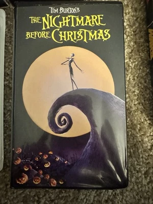 The Nightmare Before Christmas (VHS, 1994 Touchstone) Clamshell Foto 1 de 3