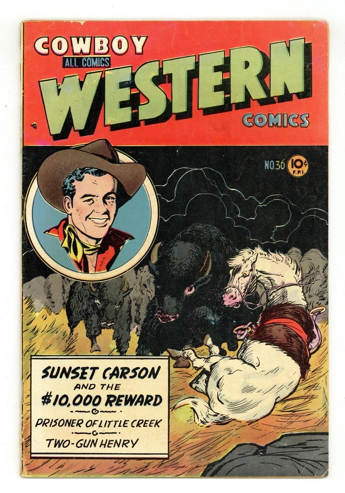 Cowboy Western Comics #36 GD/VG 3.0 1951 - Image 1 of 1
