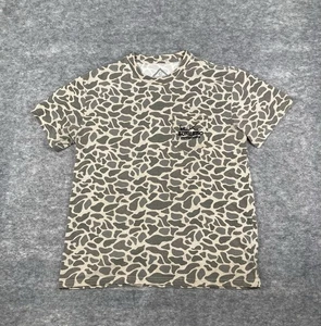 Burlebo Outdoors Shirt Mens Classic Deer Camo Pocket Tee Hunting Outdoors - Picture 1 of 7
