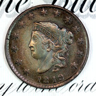 * 1819 SMALL DATE * NEAR+ GEM BU MS CORONET HEAD LARGE CENT * FROM COLLECTION