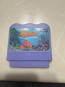 Vtech Vsmile Disney Pixar Finding Nemo Nemo's Ocean Discoveries Game Cartridge - Picture 1 of 2