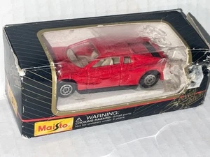FERRARI TESTAROSSA MAISTO 1:64 DIECAST ROJO Edición Especial NUEVO SELLADO DE FÁBRICA - Imagen 1 de 3