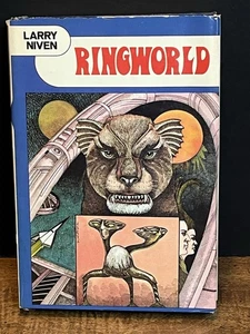 Ringworld by Larry Niven 1970/77 Book Club Edition BCE HC/DJ - Foto 1 di 23