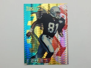 1995 Collector's Edge Football TekTech Tim Brown Refractor - Picture 1 of 2