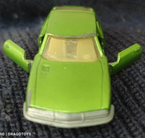 VINTAGE MATCHBOX CITROEN SM BULGARIA SUPERFAST OPEN DOORS METALLIC GREEN 1971 - Picture 1 of 24