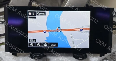 Lexus IS00T IS300 IS200T RC 2017-2021 Navigation display screen 86110-53140 Oem - Image 1 of 4