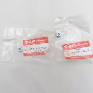 Suzuki OEM Brake Lever Flange Nuts 57442-14500 Set of 2 - Picture 1 of 2