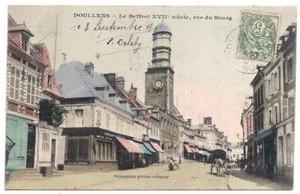 doullens , le beffroi XVIIe siècle , rue du bourg - Imagen 1 de 2