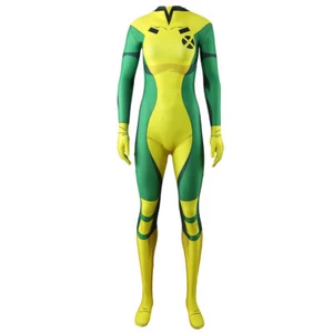X-Men '97 Rogue Jumpsuit Cosplay Costume Women Tights Cos Bodysuit Halloween - Picture 1 of 18