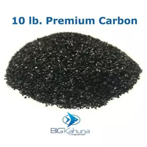 10 lb Bulk Reef Grade Coconut Shell Aquarium Carbon - Dust Free - Mesh Size 8x30 - Picture 1 of 3