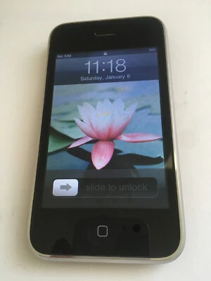 Apple iPhone 3G - 8GB - Schwarz (Ohne Simlock) A1241 - Bild 1 von 4