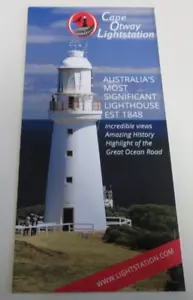 Cape Otway Lightstation - Carded Advertising Leaflet - Lighthouse - Victoria - Bild 1 von 6