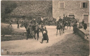 CPA Carte Postale Belgique Armée Belge Etat Major d'un régiment de Ligne VM - Picture 1 of 2