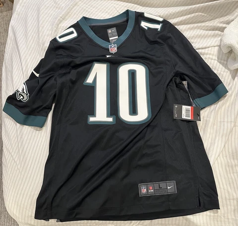 Desean Jackson Nike Replica Jersey Black Mens Size Large Philadelphia Eagles New Cover