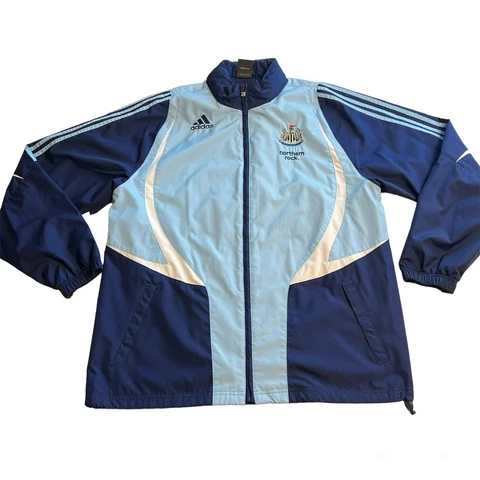 Newcastle United Adidas Training Jacket Size 42/44 UK RARE Cover