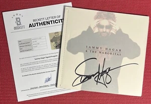 BECKETT LOA handsigniert SAMMY HAGAR signed BIRTHDAY BASH TOUR BUCH Van Halen - Bild 1 von 4