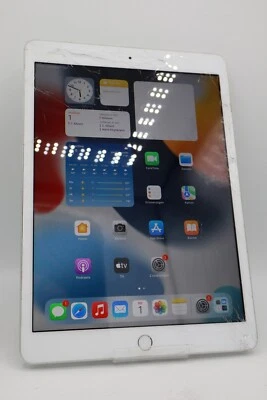 Apple iPad 7. Gen 10,2 Zoll WiFi 32GB Weiß Displayschaden A2197 #5033 - Bild 1 von 4