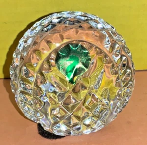 Waterford Crystal Baseball Paperweight Figurine - AS IS - NO BOX - Picture 1 of 11