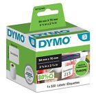 DYMO Adress Etikett. 54x70 mm (US IMPORT) ACC NEW