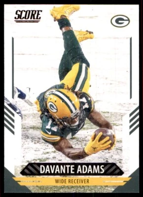 2021 Score Davante Adams Green Bay Packers #140 - Image 1 of 2
