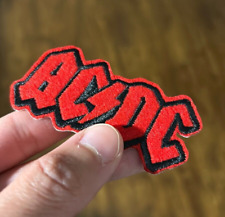 AC/DC Pop Rock Metal Music Band patch logo iron sew on embroidered Embroidery