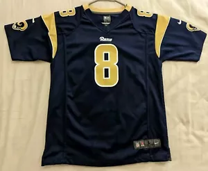 Nike On Field Team Jersey Los Angeles Rams Sam Bradford - Size L 14-16 - Picture 1 of 4