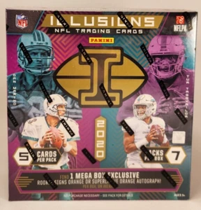 2020 Panini Illusions NFL Football Mega Box Unopened Factory Sealed - Picture 1 of 2