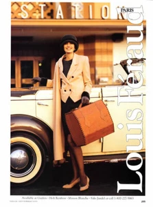 1993 Louis Feraud Fabienne Terwinghe fashion 1-page MAGAZINE AD - Picture 1 of 1