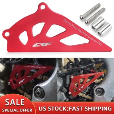 Protector de cadena de cubierta de piñón delantero para HONDA CRF450R CRF250R CRF 450R Foto 1 de 4