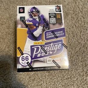 Caja bláster de fútbol americano Panini Prestige 2024 tarjetas coleccionables NFL SELLADAS de fábrica - Imagen 1 de 8