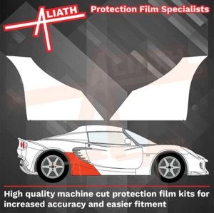 Se adapta a Lotus Exige S2 04-12 falda trasera arco chip protector pintura película de protección - Imagen 1 de 3