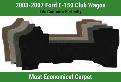 Lloyd Velourtex Front Row Carpet Mat for 2003-2007 Ford E-150 Club Wagon  - Image 1 of 4