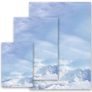 Motiv-Briefpapier BERGE IM SCHNEE - Bild 1 von 24