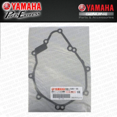 NEW 1999 - 2002 YAMAHA YZF-R6 YZFR6 R6S OEM LH STATOR IGNITION COVER GASKET - Image 1 of 4