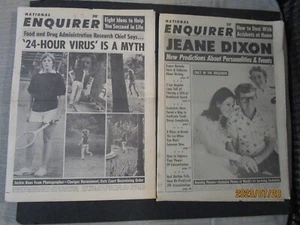 Enquirer, Tattler, Examiner 4 Issues TED KENNEDY DIVORCE, CAROLINE KENNEDY - Picture 1 of 2
