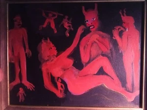 The Queen Of Hell by William Mayer New York artist - Picture 1 of 8