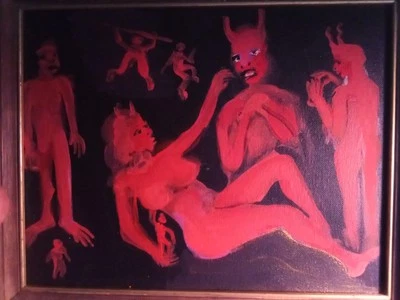 The Queen Of Hell by William Mayer New York artist - Image 1 of 4