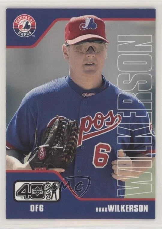 2002 Upper Deck 40 Man Brad Wilkerson #726 - Image 1 of 2