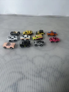 Vintage Micro Machines Hot Rods Muscle Cars Lot of 11 Galoob 1980s - Picture 1 of 23