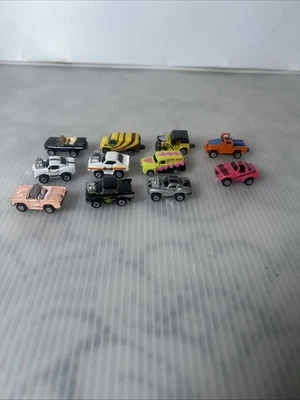 Lote de 11 coches musculosos Hot Rods vintage Micro Machines años 80 Galoob Foto 1 de 4