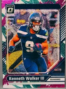 2024 Donruss Optic - Kenneth Walker III - Jazz SSP Parallel RARE NM/M 178 - Picture 1 of 5