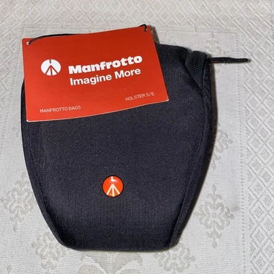 Manfrotto Essential S Holster Camera Bag. Black colour. Opened with tags.  - Image 1 of 4