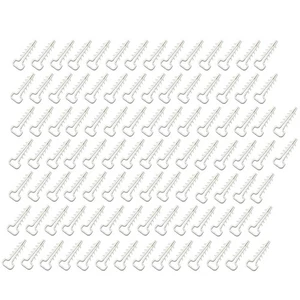 Dübelklemme Kabelclips für Elektrodrahtbefestigung 100 Stück Kunststoffclips 58 mm - Bild 1 von 8