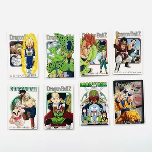 Dragon Ball Carddass Gummies Card 2007 Blue Back Lot 8 types aa Vintage - Picture 1 of 6
