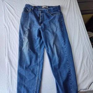 Vintage Levis Herren 560 Comfort Fit Denim Blau Jeans 34X30 Tapered Y2K Lesen - Bild 1 von 11