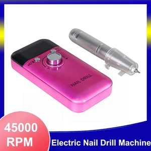 45000RPM Electric Cordless Nail Drill Machine E File Manicure LED Art Drill Kits - Picture 1 of 19