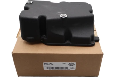 26074-90 NEW OEM 1993-1998 HARLEY-DAVIDSON DYNA OIL PAN - Image 1 of 4