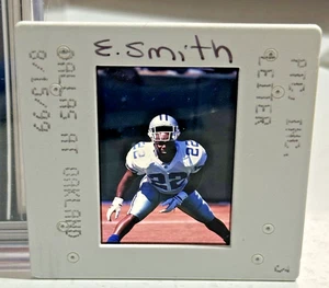 Emmitt Smith 8/15/1999 Pacific Slide Dallas Cowboys vs Oakland Raiders 1/1 SP - Picture 1 of 1